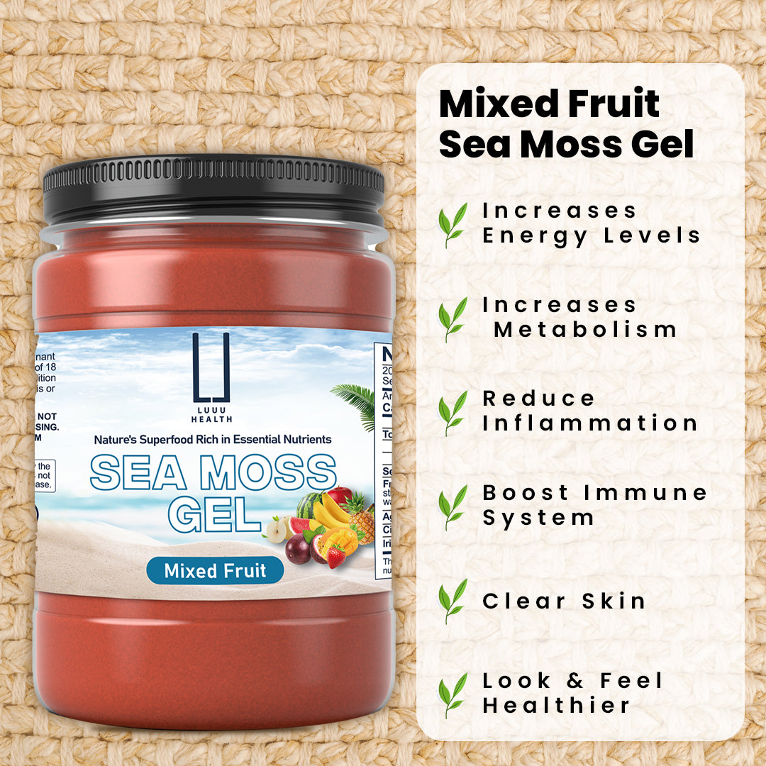 Sea Moss Gel (Fruit Infused)