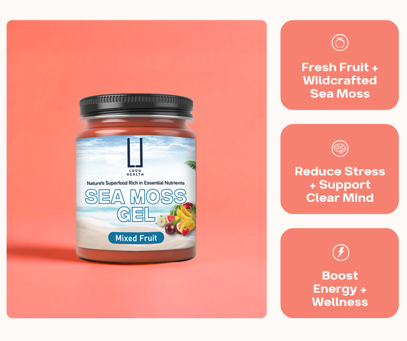 Sea Moss Gel (Fruit Infused)