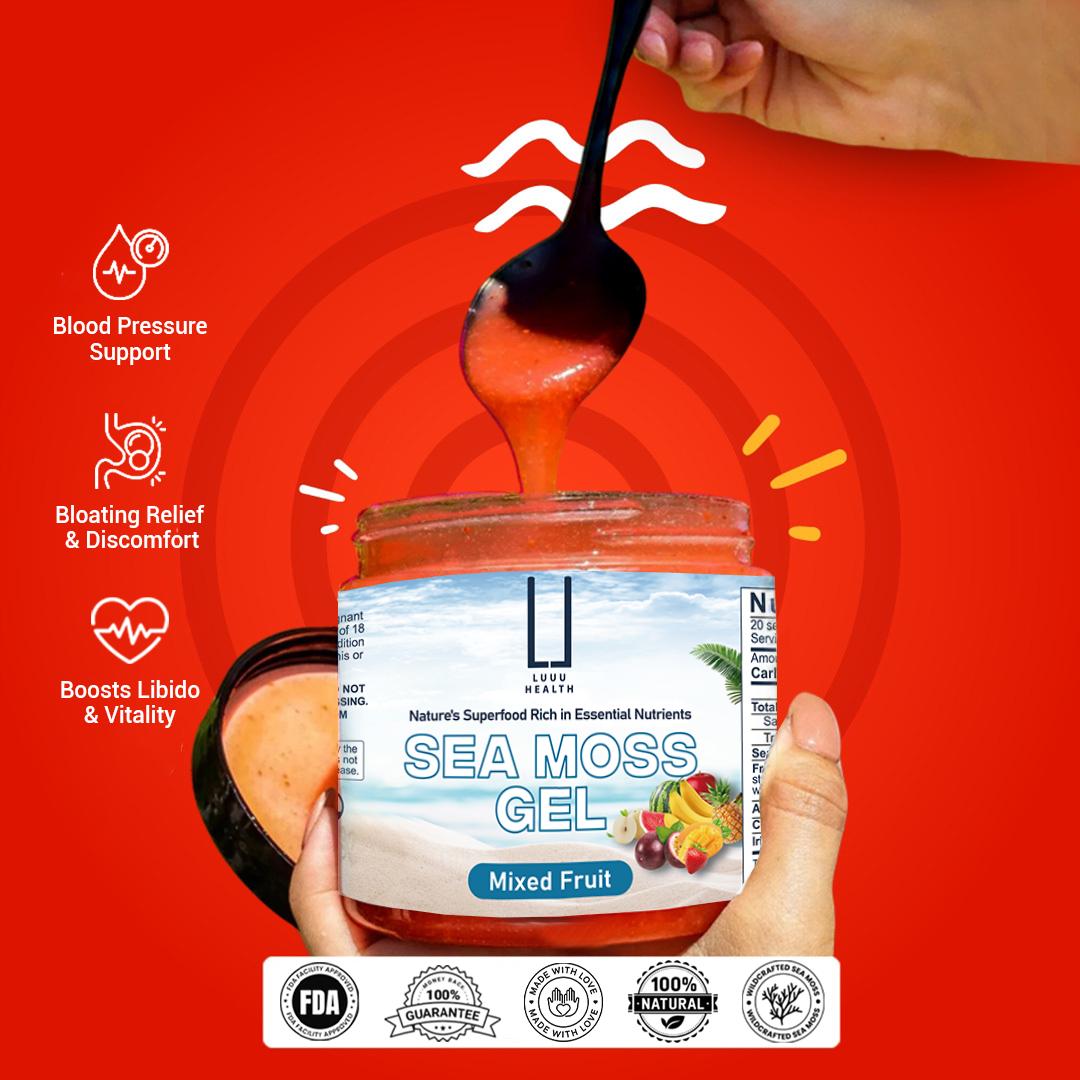 Sea Moss Gel (Fruit Infused)