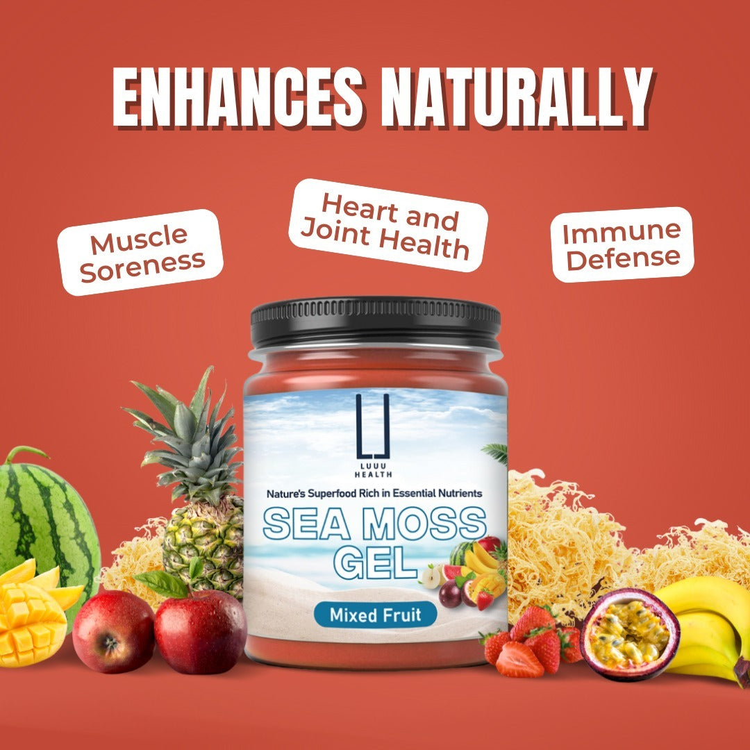 Sea Moss Gel (Fruit Infused)