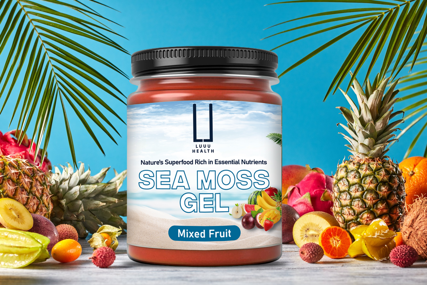 Sea Moss Gel (Fruit Infused)