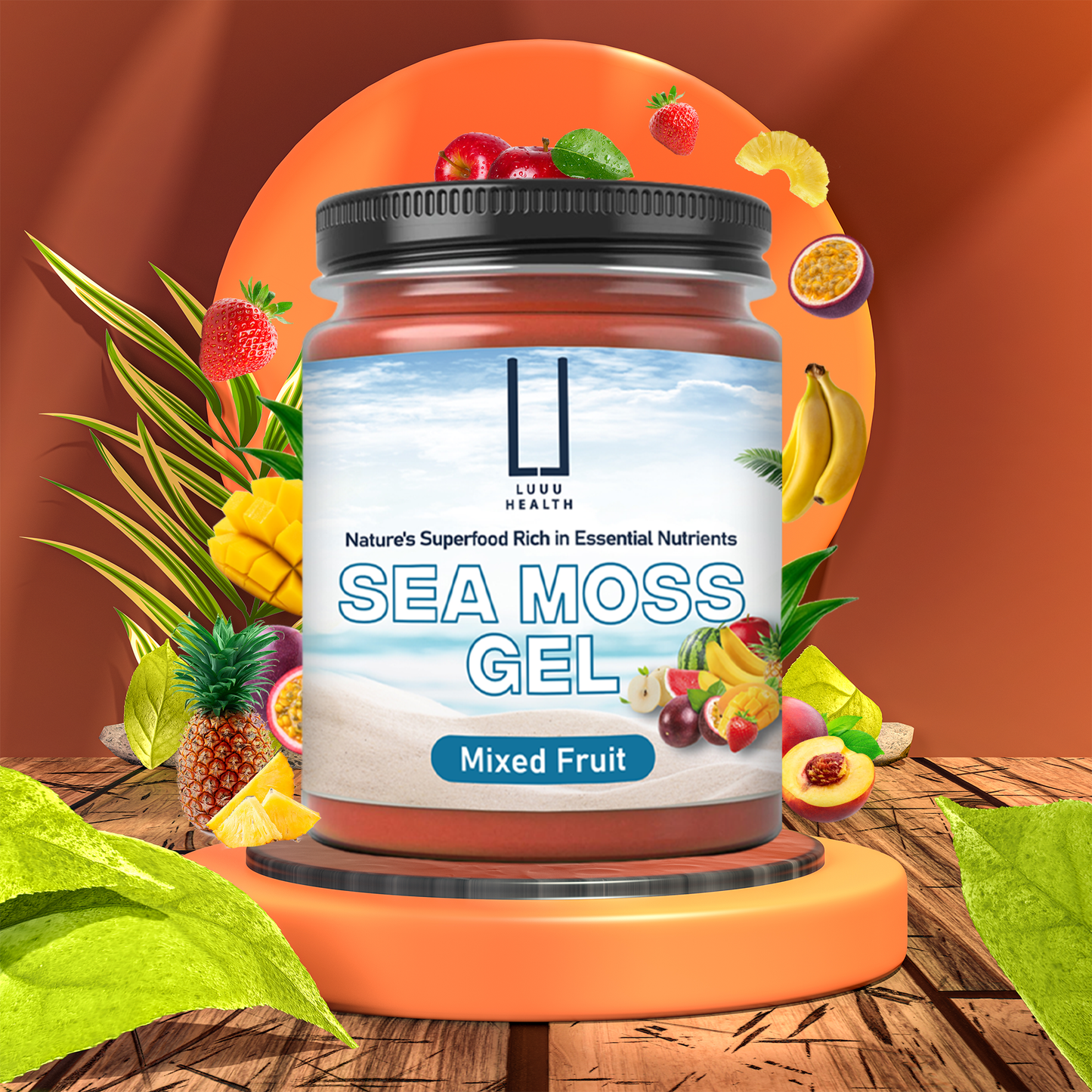 Sea Moss Gel (Fruit Infused)